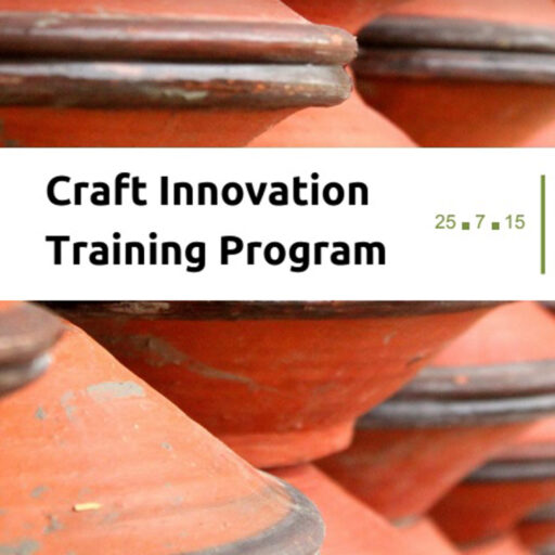 Craft Innovation Training Programme by Team DICRC