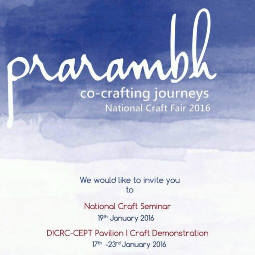 Prarambh: co-crafting journeys- Poster